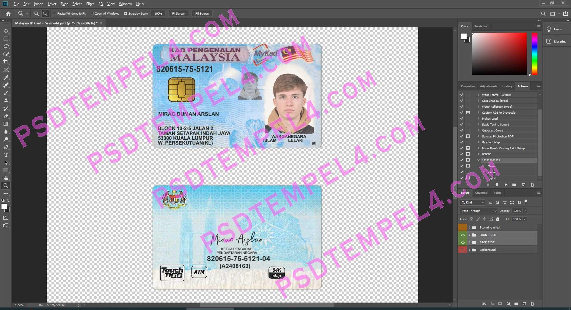 Malaysia ID Card V2